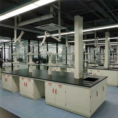 مبلمان آزمایشگاهی فولاد مقاوم در برابر مواد شیمیایی L1500mm T1.0mm