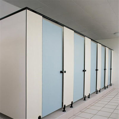 OEM 12mm W1m hpl پارتیشن کابین توالت برای ایستگاه ها