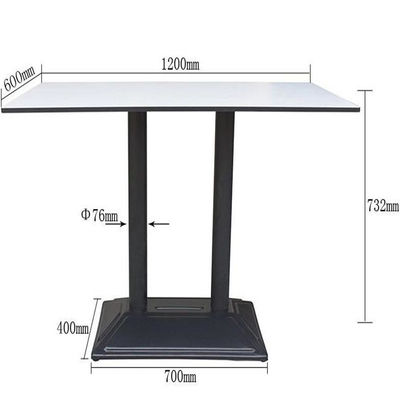 l1830 میلی متر ضد آب HPL میز بالا چوبی رومیزی میز بالا