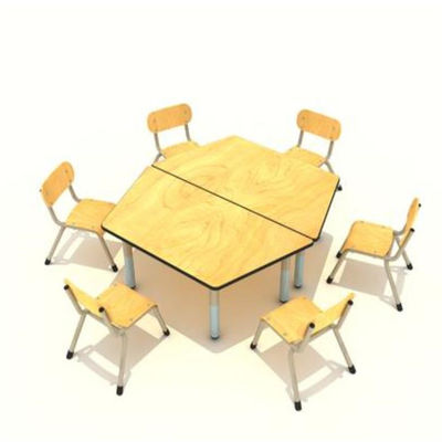 میزهای میز آزمایش HPL شش ضلعی ضد آب