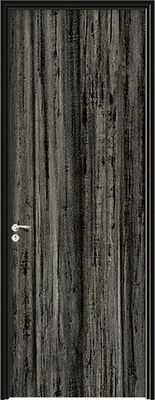 درب های چوبی داخلی ISO9001 45 میلی متر درهای ورودی چوبی روکش دار آلومینیومی